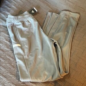 adidas Kids gray athletic pants